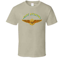 Load image into Gallery viewer, Emblem - Navy - Navy Aviator T Shirt
