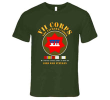 Load image into Gallery viewer, Army -  Vii Corps - The Jayhawk Corps - Ssi W Cold War Svc X 300 T Shirt
