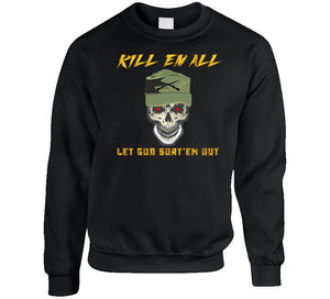 Army - Ranger Patrol Cap - Skull - Killem All - Let God Sortem Out X 300 T Shirt