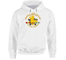 Load image into Gallery viewer, Army - Troop C, 9th Cavalry - Headhunters - Vietnam Vet W Vn Svc X 300 Hoodie
