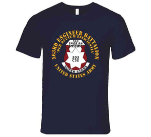 Army  - 563rd Engineer Battalion - Dui - Per Ductum Efficientia - Superstars X 300 T Shirt