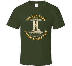 Navy - Uss New York (lpd-21) X 300 T Shirt