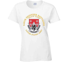 Load image into Gallery viewer, Army - Dui - 249th Engineer Battalion V1 Long Sleeve T Shirt
