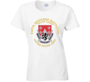 Army - Dui - 249th Engineer Battalion V1 Long Sleeve T Shirt