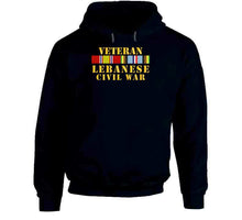 Load image into Gallery viewer, Usmc - Veteran Lebanese Civil War W  Exp Svc T Shirt
