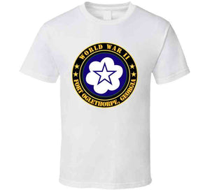 Army - Fort Oglethorpe, Georgia - Army Training Center - Wwii T Shirt