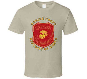 Korea - Republic Of Korea - Marine Corps Patch T Shirt, Hoodie and Premium