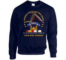 Load image into Gallery viewer, Armoured Vehicle Launcher Bridge (avlb)  - Launching - W  Germany Tab - Cold War Vet X 300 Hoodie
