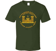 Load image into Gallery viewer, 1st Engineer Battalion - Always First - Eng Branch Num - Us Army Ladies T Shirt
