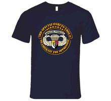 Load image into Gallery viewer, SOF - 3rd SFG - Airborne Badge T Shirt
