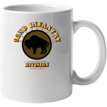 Load image into Gallery viewer, Army - 92nd Infantry Division - Buffalo Soldiers Classic T Shirt, Crewneck Sweatshirt, Hoodie, Long Sleeve, Mug
