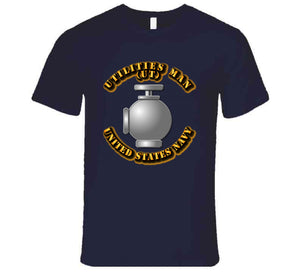Navy - Rate - Utilities Man T Shirt