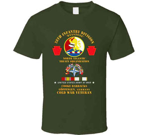 Army - 28th Inf Div, Nato - Goppingen, Germany W Cold Svc X 300 T Shirt