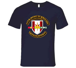 44th Medical Brigade w SVC Ribbons VN - blk T Shirt