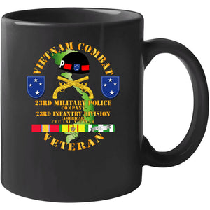 Army - Vietnam Combat Veteran W 23rd Military Police Co W 23rd Id T Shirt