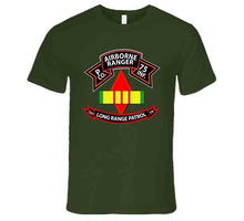 Load image into Gallery viewer, P Company 75th Ranger - 5th Infantry Division - Vietnam Ribbon - Long-range Surveillance Detachment T Shirt, Premium &amp; Hoodie
