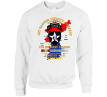 Load image into Gallery viewer, Army - 1st Ranger Inf Company - 2nd Id W Map W Korea Svc X 300 T Shirt
