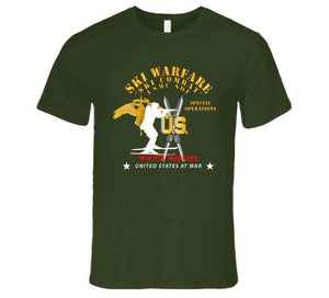 Sof - Usmc Special Operations - Ski Warfare - Ski Combat - Winter Warfare X 300 T Shirt