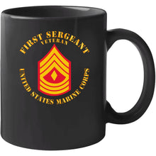 Load image into Gallery viewer, Usmc - First Sergeant - Veteran X 300 T Shirt
