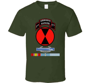 2nd Ranger Infantry Co - 7th Id Ssi W Cib Korea Svc X 300 T Shirt