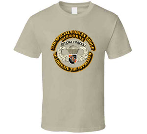 SOF - 5th SFG - Airborne Badge - Vietnam T Shirt