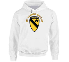 Load image into Gallery viewer, Army - 1st Cavalry Division SSI w Airmobile Tab T Shirt
