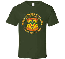 Load image into Gallery viewer, Army - 528th Support Battalion - Dui - Black Daggers X 300 T Shirt
