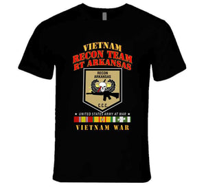 Recon Team -  Recon Team - Rt Arkansas - Vietnam War W Vn Svc Hoodie