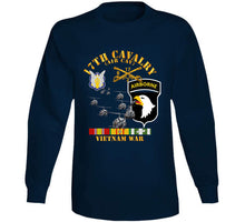 Load image into Gallery viewer, Army - Bravo Troop 2nd Squadron 17th Cav - 101st  Airborne Div W Vn Svc T Shirt
