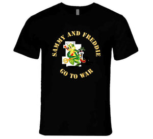 Navy - Sof - Sammy - Freddie - Go To War V1 T Shirt