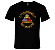 Load image into Gallery viewer, 2nd Armored SSI - Hell on Wheels T Shirt
