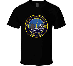 Navy - Uss Mount Whitney (lcc20) - Vox Maris Wo Txt X 300 Long Sleeve T Shirt