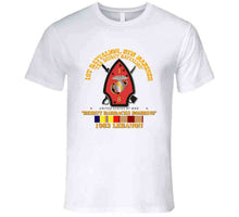 Load image into Gallery viewer, Usmc - 1st Bn, 8th Marines - Beirut Barracks Bombing W Svc Wo Ndsm Long Sleeve T Shirt
