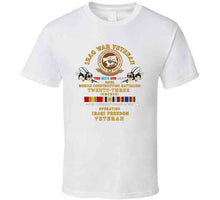 Load image into Gallery viewer, Usn - Iraq War Vet - Nmcb 23  Oif W Iraq Svc X 300 T Shirt
