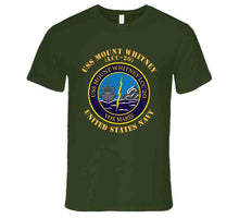 Load image into Gallery viewer, Navy - Uss Mount Whitney (lcc-20) X 300 T Shirt
