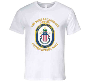 Navy - Uss Fort Lauderdale (lpd-28) X 300 T Shirt