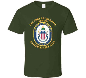 Navy - Uss Fort Lauderdale (lpd-28) X 300 T Shirt