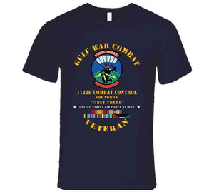 Usaf - Gulf War Combat Vet - 1722d Combat Control W Gulf Svc X 300 T Shirt