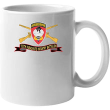 Load image into Gallery viewer, Army - 555th Parachute Infantry Battalion - Ssi - Black - Red W Br - Ribbon X 300 T Shirt
