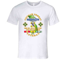 Load image into Gallery viewer, Army - Vietnam Combat Infantry Veteran w 3rd Bn 8th Inf - 4th ID SSI - T-Shirt
