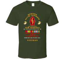 Load image into Gallery viewer, Usmc - Operation Secure Tomorow  - 3rd Bn, 8th Marines - W  Haiti - 2004 W Afem X 300 T Shirt
