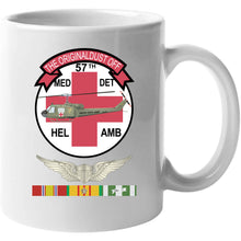 Load image into Gallery viewer, Army - 57th Medical Company - Original Dustoff - Aviator Badge - Vietnam W Vn Svc T Shirt
