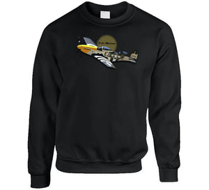 Army Air Corps P-51 Mustang Wo Aac X 300 T Shirt