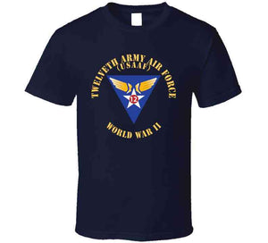 Ssi - Aac - 12th Air Force - Wwii - Usaaf X 300 T Shirt