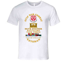 Load image into Gallery viewer, Army - Gulf War Combat Vet W 864th Eng Bn Task Force W Gulf Svc T Shirt, Hoodie and Premium
