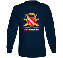 Load image into Gallery viewer, Army - 7th Field Artillery W Br - Ribbon Vn Svc Vet Tab Long Sleeve T Shirt
