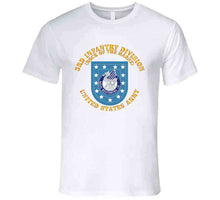 Load image into Gallery viewer, Army - 3rd Infantry Div Flash W Dui - Rock Of The Marne T Shirt
