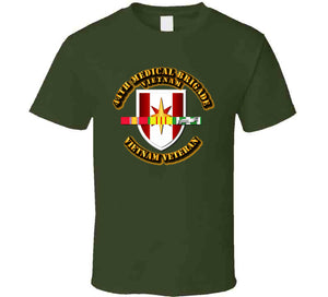 44th Medical Brigade w SVC Ribbons VN - blk T Shirt