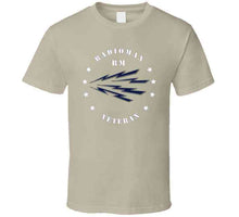 Load image into Gallery viewer, Navy - Radioman - Rm - Veteran Wo Bkgnd - White T Shirt
