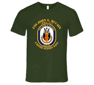 Navy - USS John S. McCain (DDG-56) T Shirt